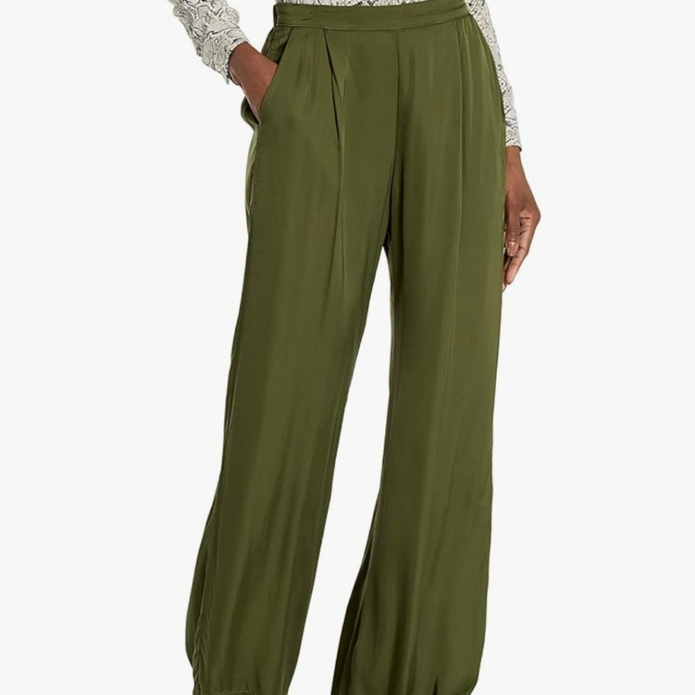 Velvet By Grahan & Spencer Forest Green Trousers